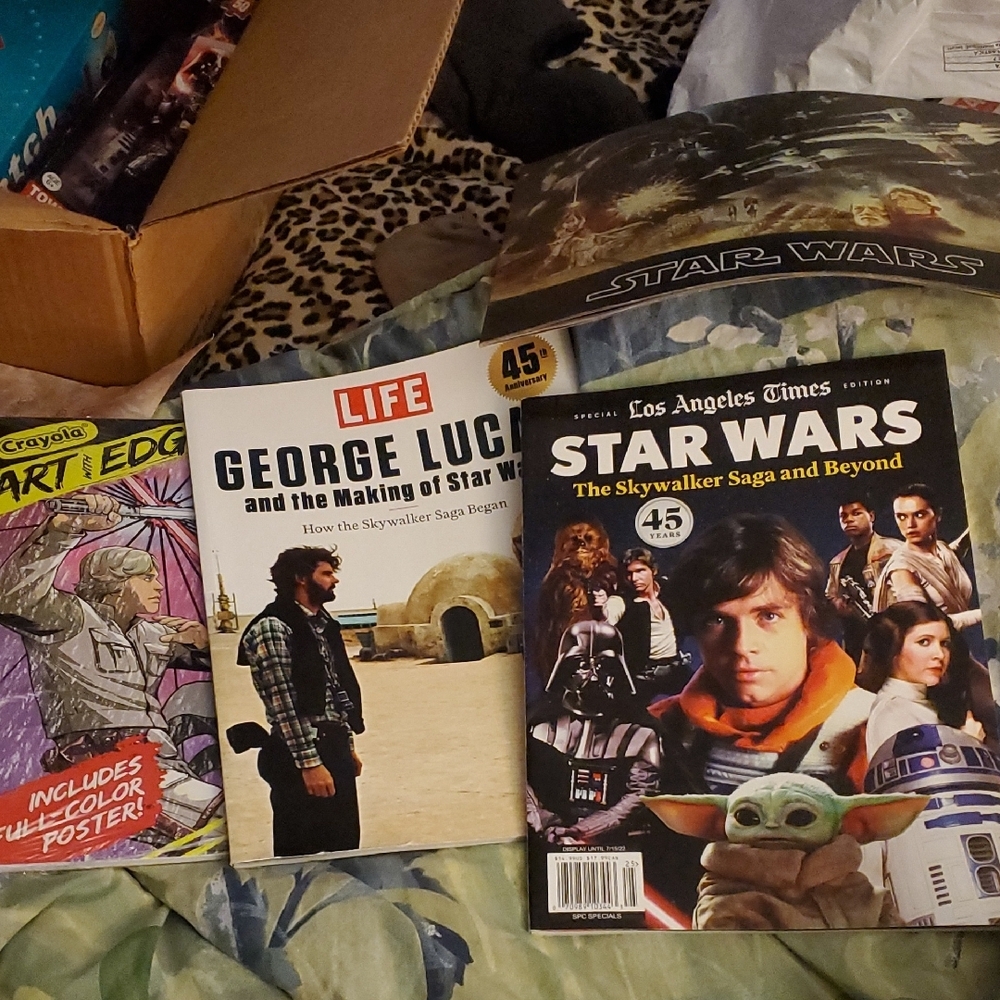 Star Wars Magazine Trio with Art Edge Poster